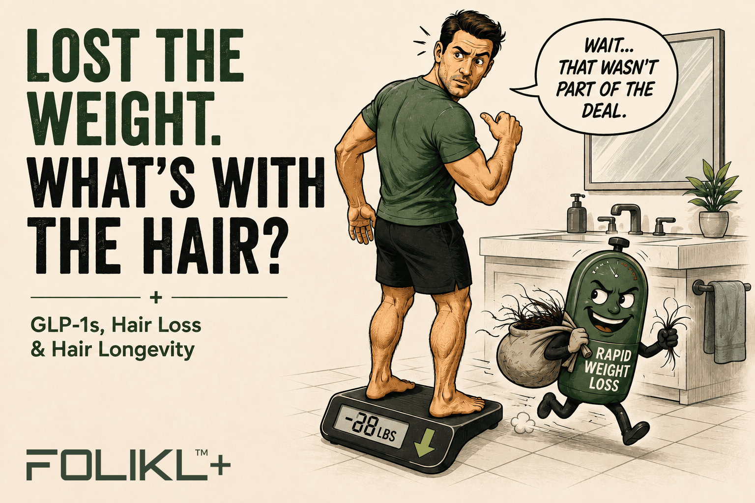 glp-1 and and hair loss