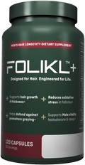 FOLIKL™+ Men's Hair Longevity Supplement