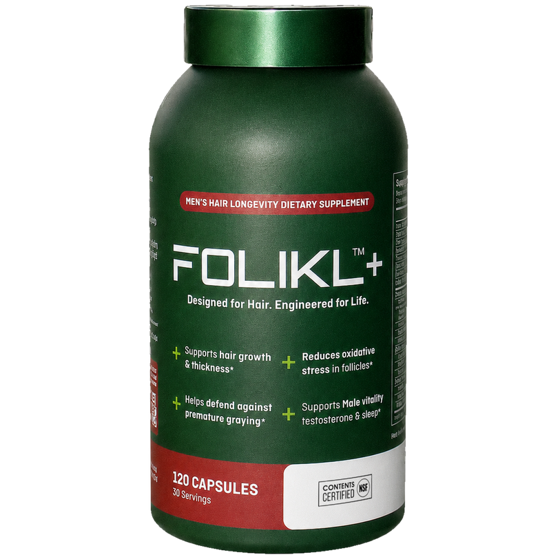 FOLIKL Men supplement bottle